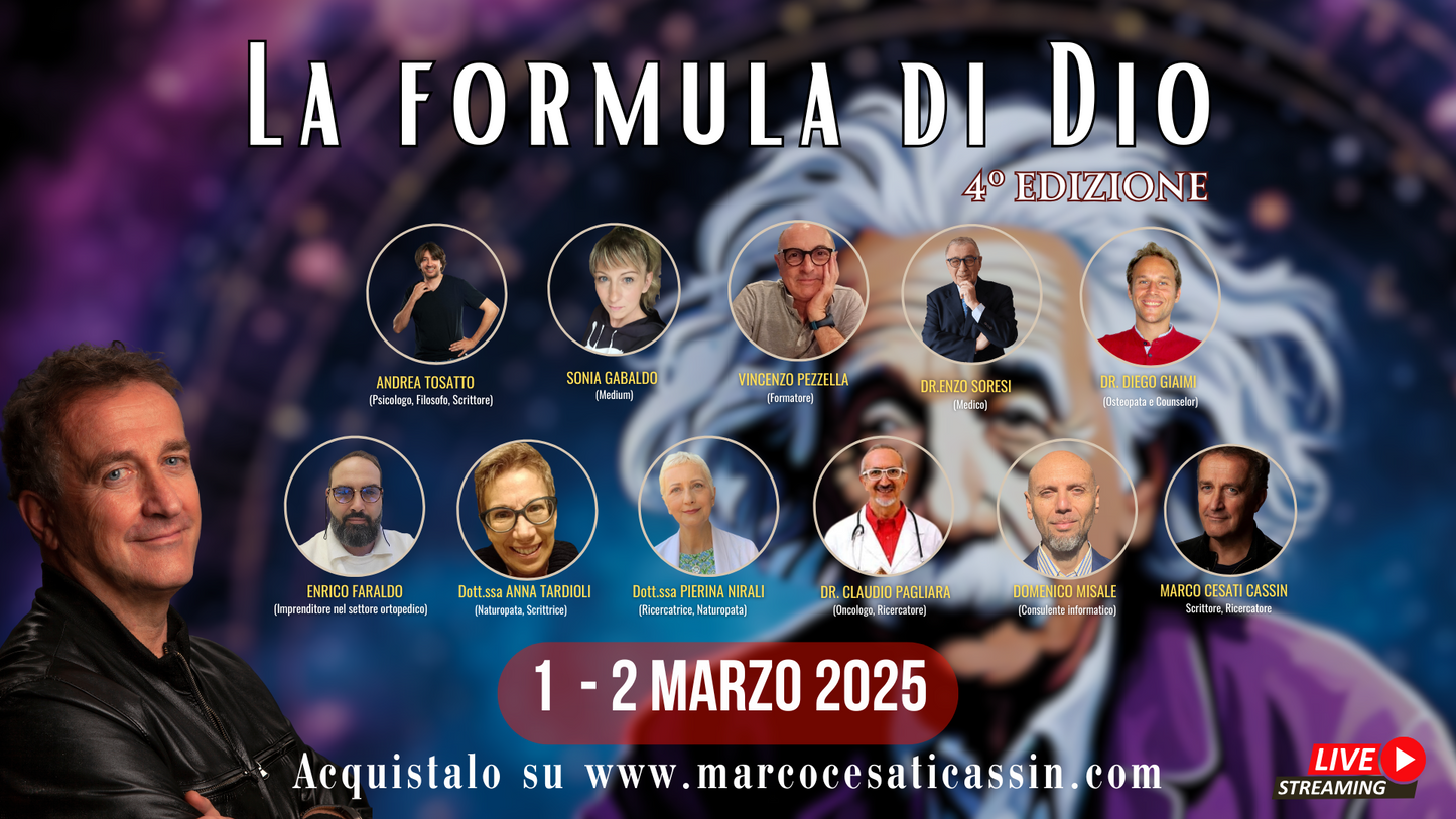 Corso Registrato - La Formula di Dio - 4° Edizione.
