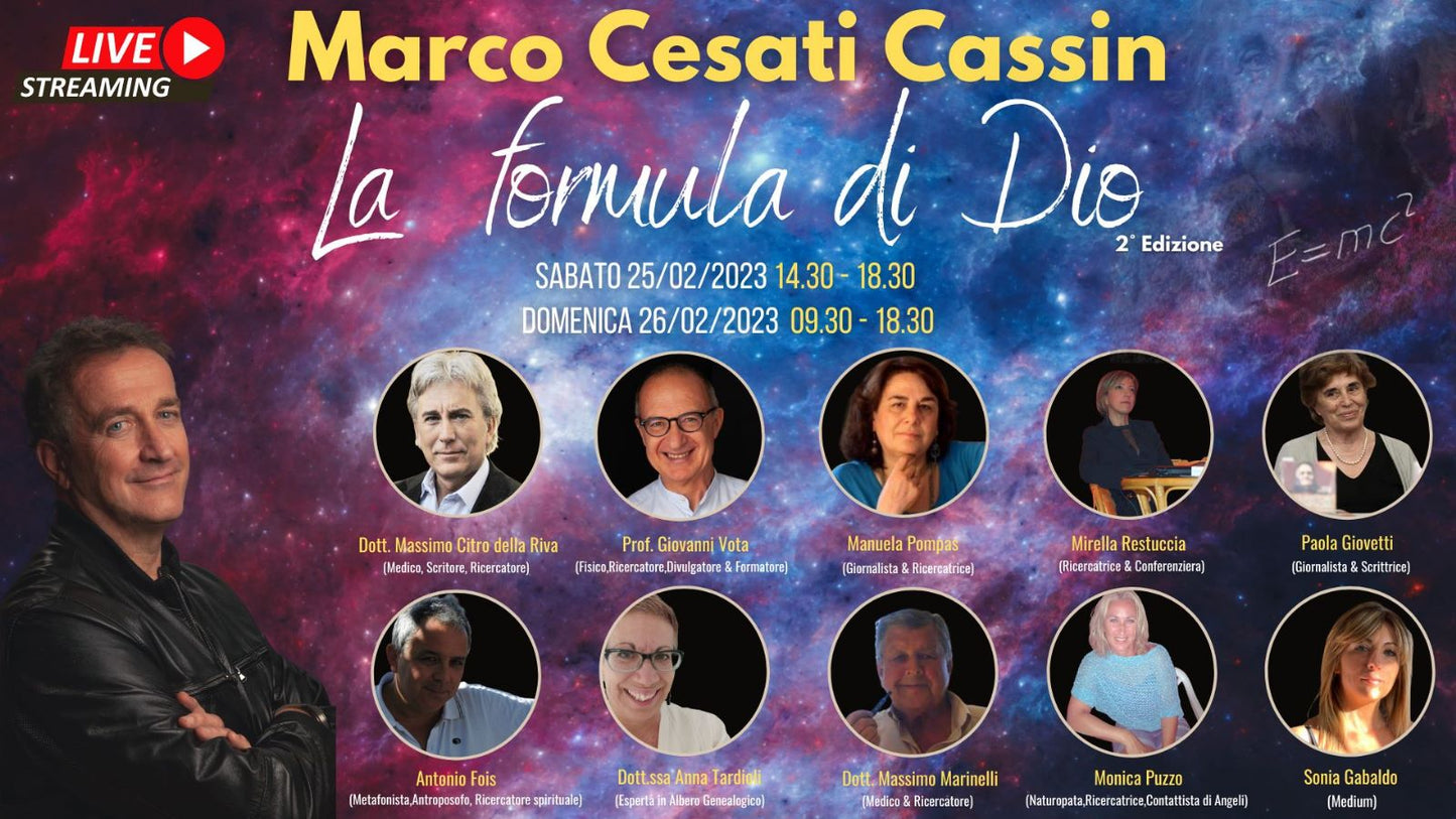 Corso Registrato - La Formula di Dio - 2° Edizione.