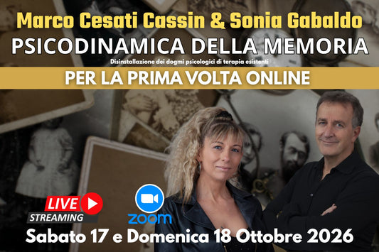 SOLO ON LINE! Sabato 17 e Domenica  18 Ottobre 2026  PSICODINAMICA DELLA MEMORIA: L'INFERNO di Dante