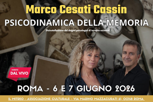 ROMA 6 e 7 Giugno 2026 (nuovo corso!) PSICODINAMICA DELLA MEMORIA - L'INFERNO (di Dante)  (Caparra da versare 100€)