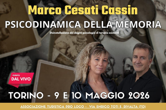 TORINO (Rivalta) 9 e 10 Maggio 2026  - Nuovo Corso Dal Vivo - PSICODINAMICA DELLA MEMORIA: L'INFERNO di Dante (Caparra da versare 100€)
