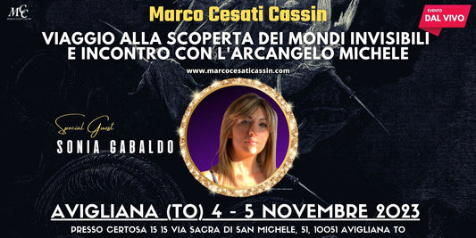 4-5 Novembre 2023 (DAL VIVO) Viaggio alla scoperta dei Mondi Invisibili e Incontro con l'Arcangelo Michele a Avigliana (Caparra da Versare 40€)